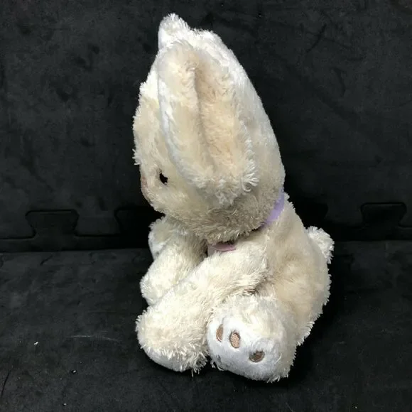 Carters Child of Mine Koala Bear Plush Cream Stuffed 6" Teddy Purple Bow 88879